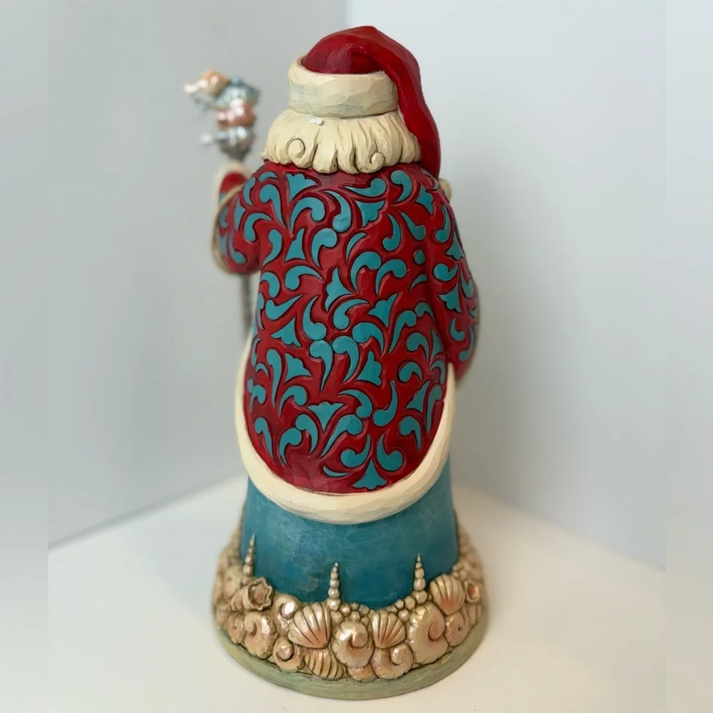 Jim Shore Heartwood Creek Sailing Santa Coastal Christmas Figurine w/ Tag NO BOX